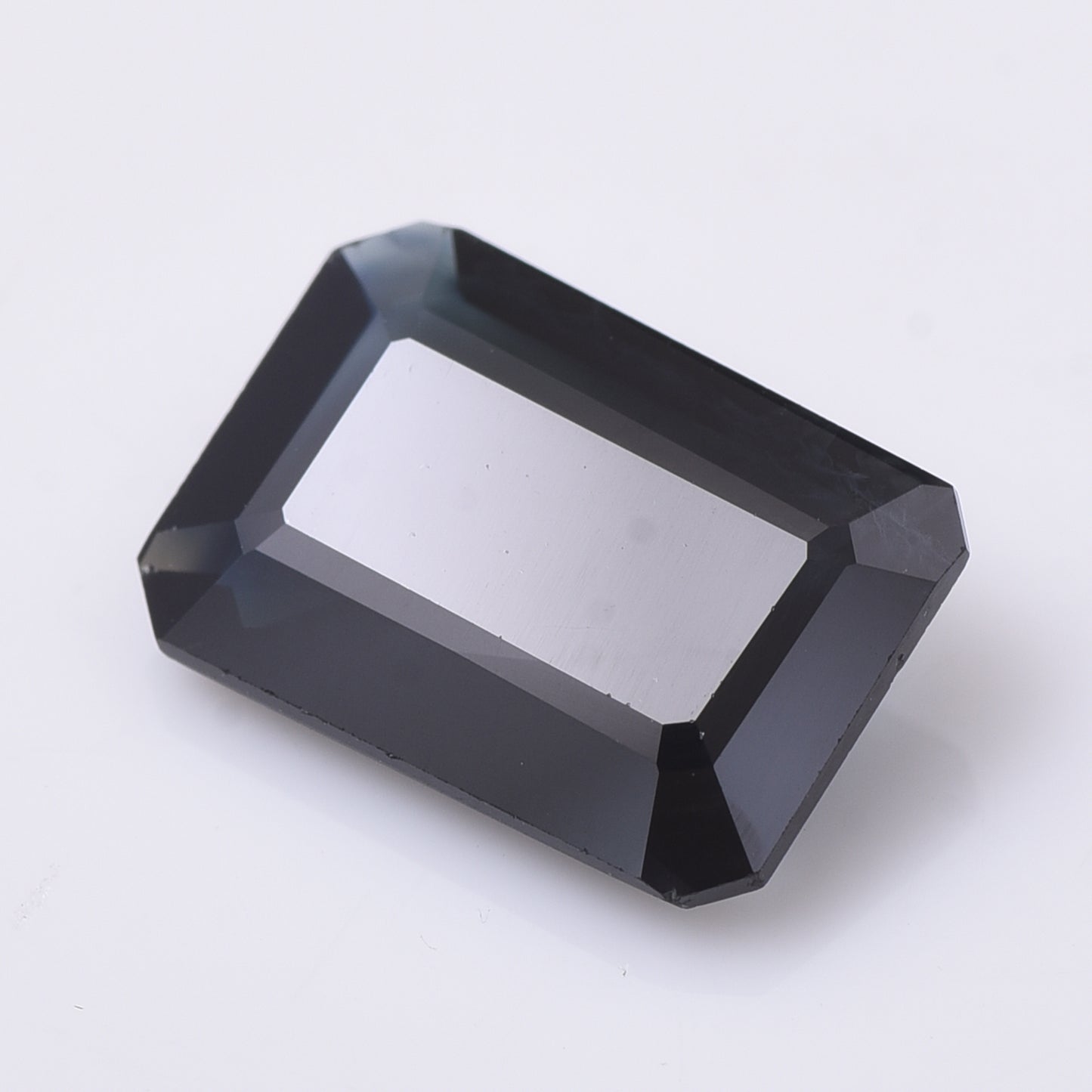 3.97 Natural Corundum Sapphire Emerald Cut Gemstone