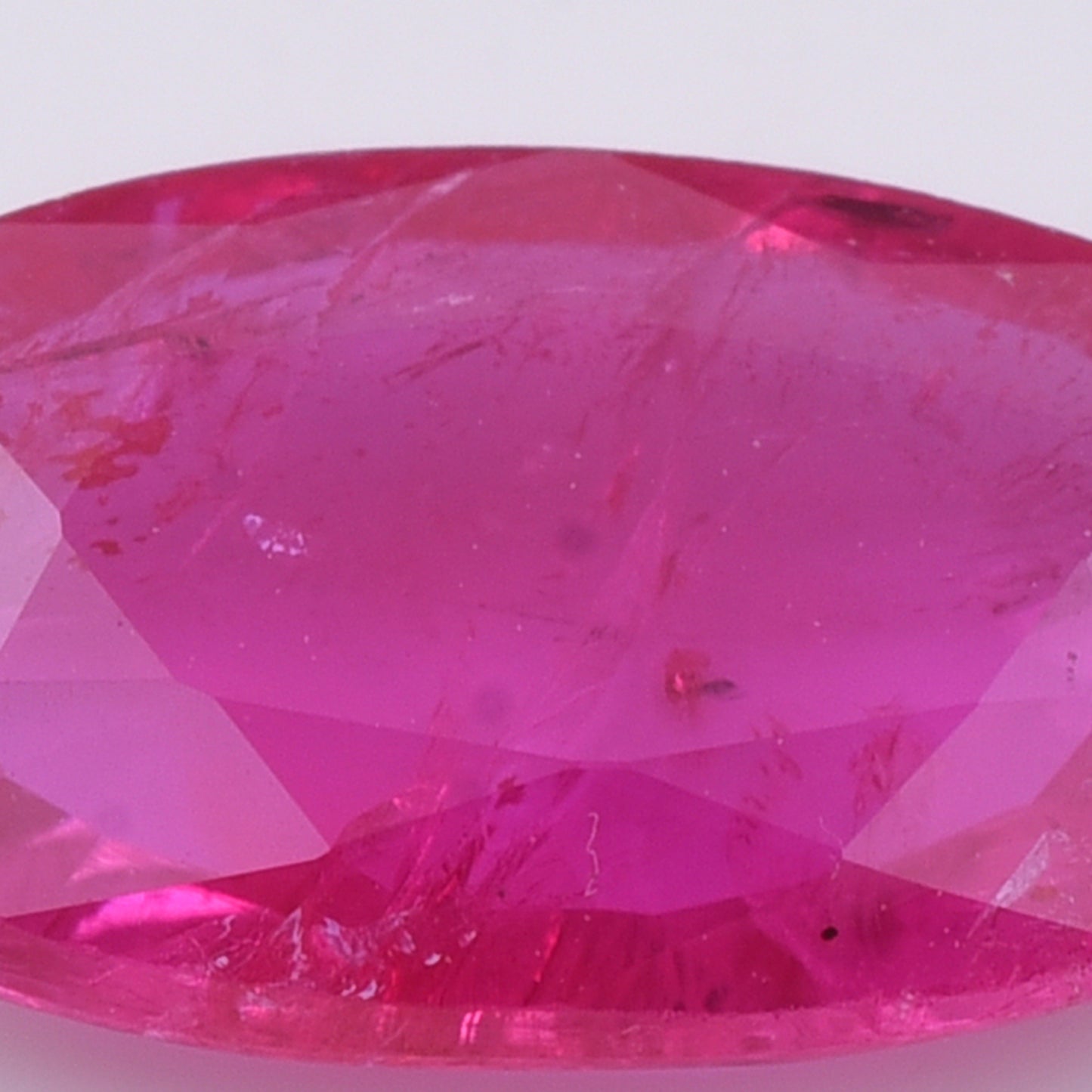 2.4 Natural Corundum Ruby Oval Mixed Cut Gemstone