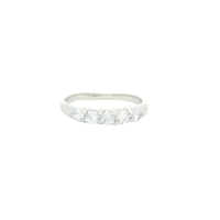 1.46 Ct Cubic Zirconia 925 Sterling Silver Ring