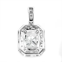 2.59 Carats Lab Grown Diamond 14K Gold Pendant