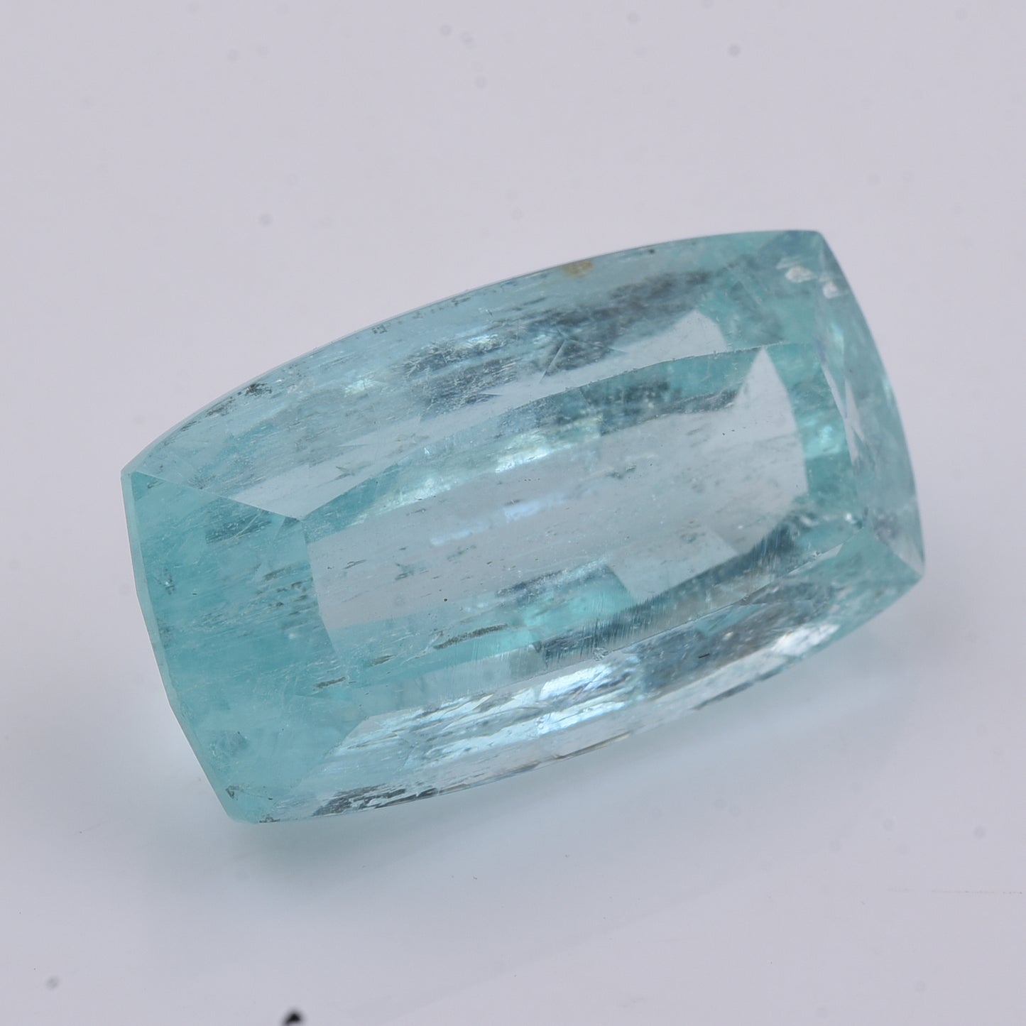 23.11 Natural Beryl Emerald Rectangular Cushion Mixed Cut Gemstone
