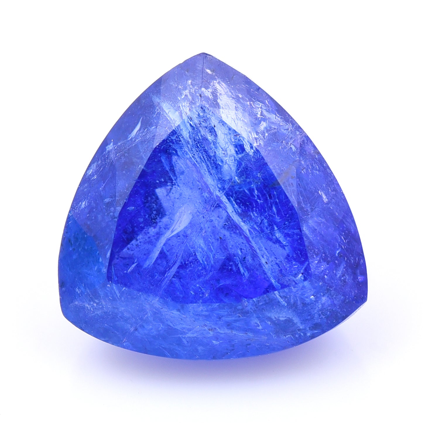 8.04 Natural Zoisite Tanzanite Triangular Mixed Cut Gemstone