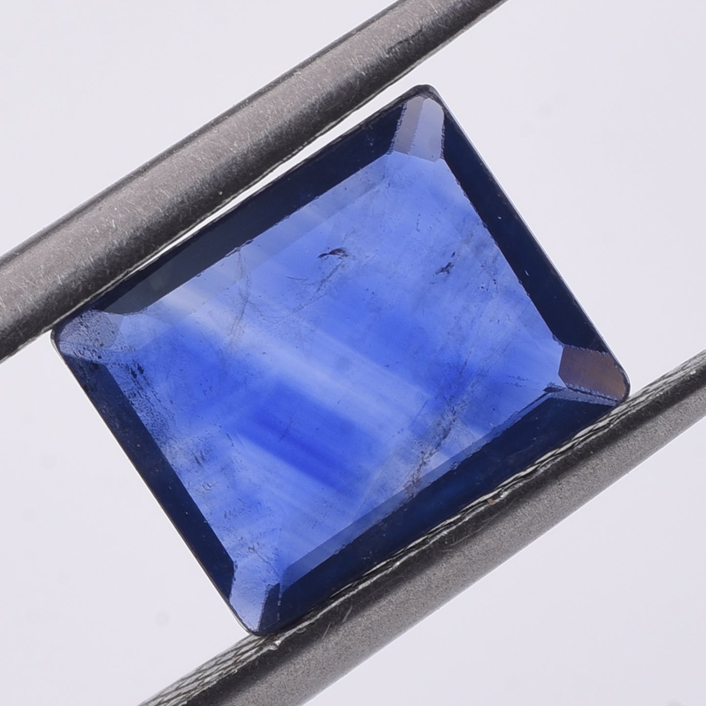 2 Natural Corundum Sapphire Rectangular Step Cut Gemstone