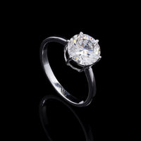 2.13 Carats Lab Grown Diamond 14K Gold Ring