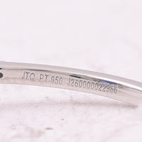 2.75 Ct Oval Mixed Cut Natural Sapphire 950 Platinum Ring
