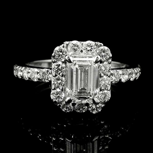 1.93 Carats Lab Grown Diamond 14K Gold Ring