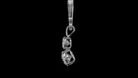 4.89 Ct Round Lab Grown Diamond 14K Gold Pendant
