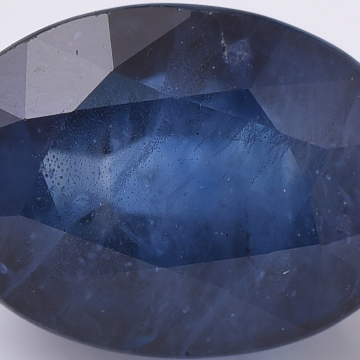 2.58 Natural Corundum Sapphire Oval Mixed Cut Gemstone