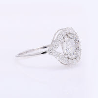 2.59 Carats Lab Grown Diamond 14K Gold Ring