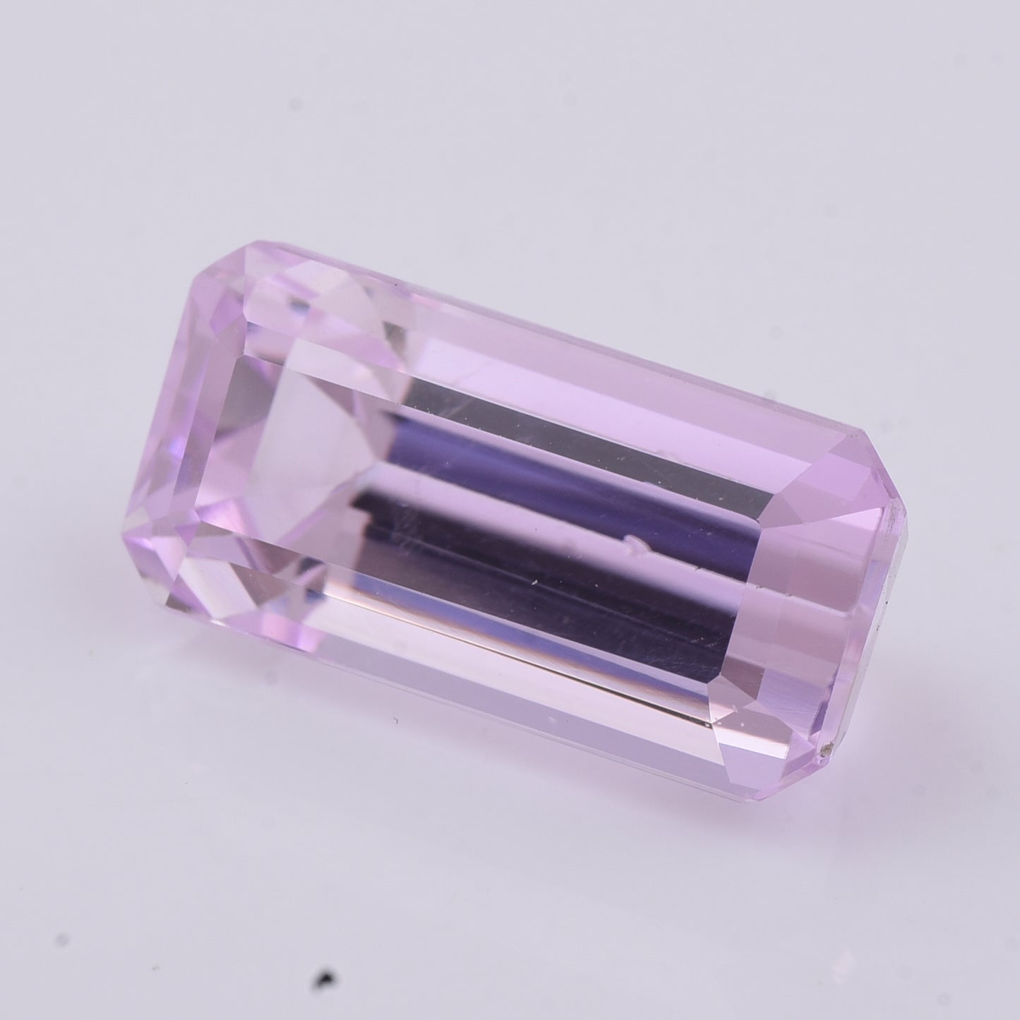 16.63 Natural Spodumene Kunzite Emerald Cut Gemstone