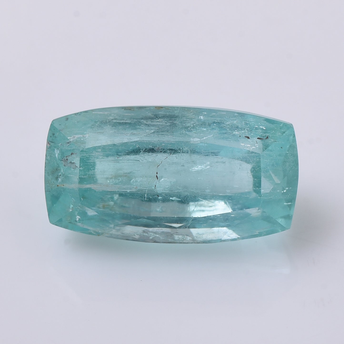 4.49 Natural Beryl Emerald Rectangular Cushion Mixed Cut Gemstone