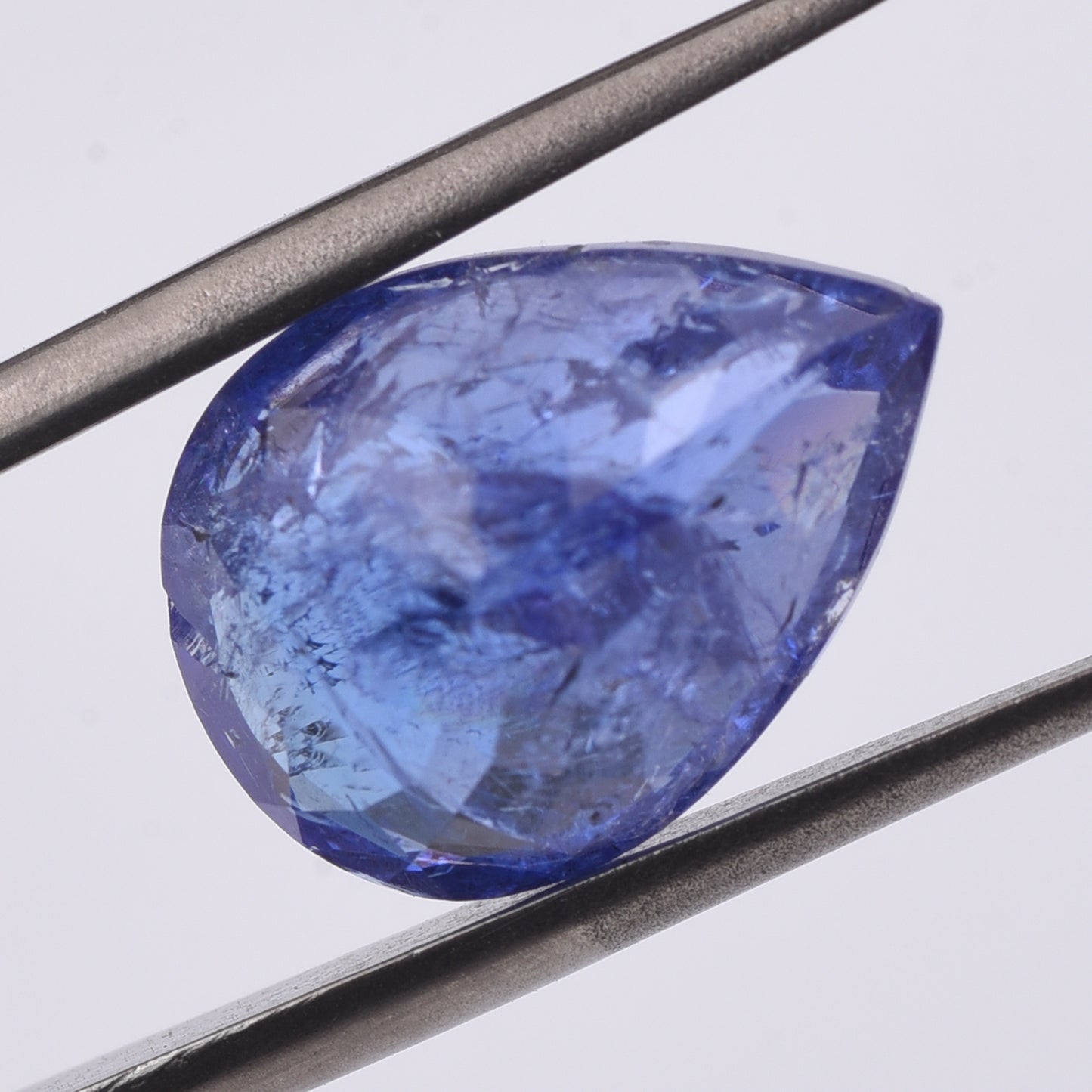 5.11 Natural Zoisite Tanzanite Pear Mixed Cut Gemstone