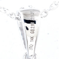 2.35 Ct Oval Mixed Cut Natural Corundum Sapphire 14K Gold Pendant