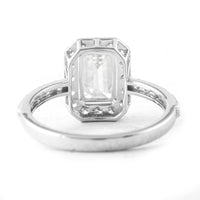2.46 Carats Lab Grown Diamond 14K Gold Ring