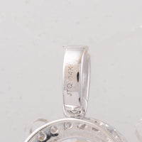 5.20 Carats Lab Grown Diamond 14K Gold Pendant