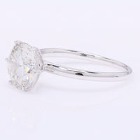 2.75 Carats Lab Grown Diamond 14K Gold Ring
