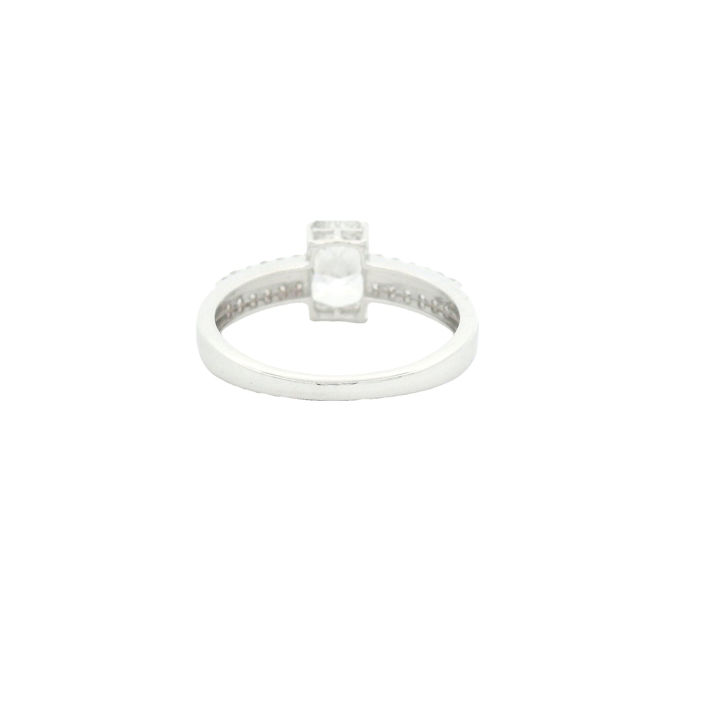 1.34 Carats Lab Grown Diamond 14K Gold Ring