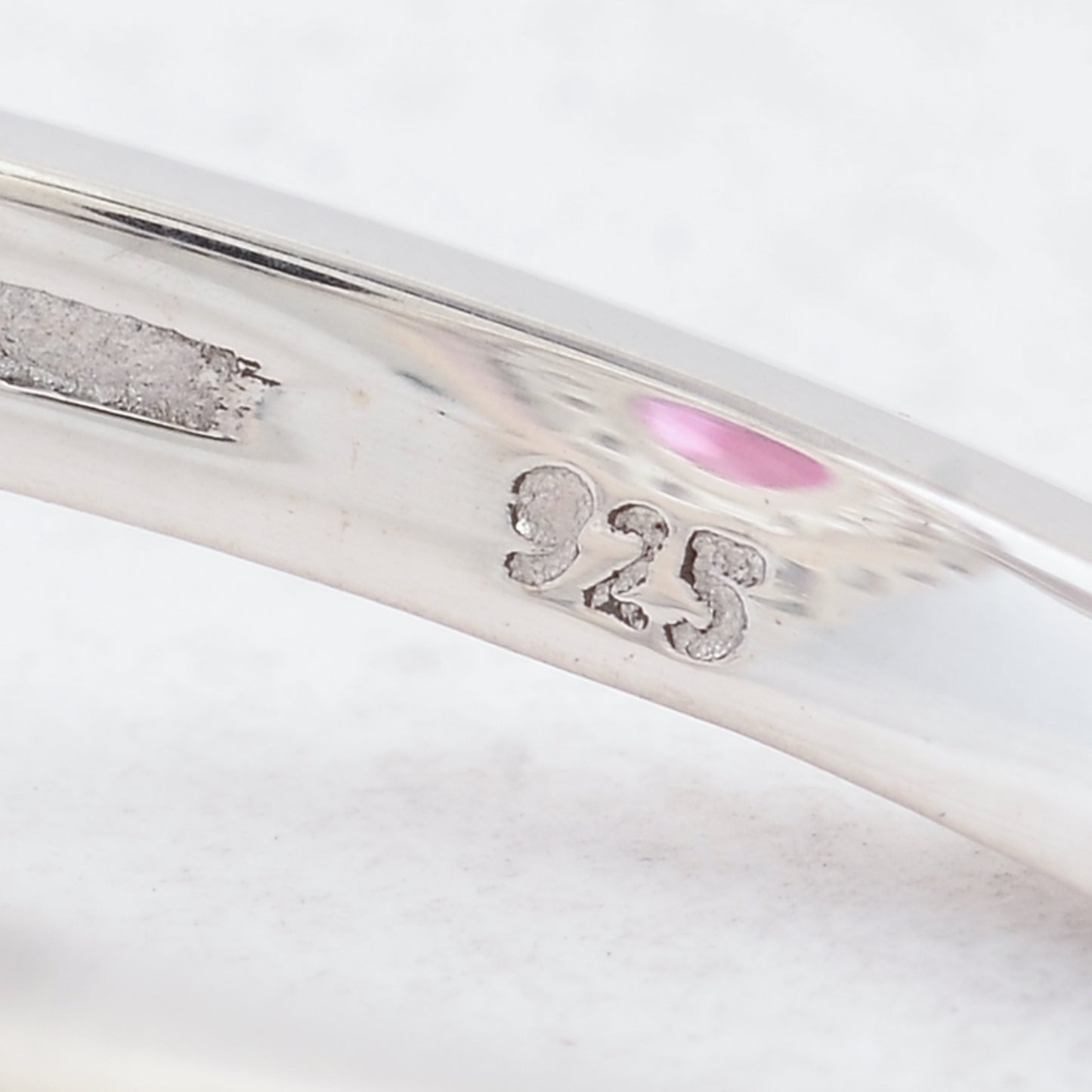 3.34 Ct Oval Pink Topaz, Cubic Zirconia 925 Sterling Silver Ring