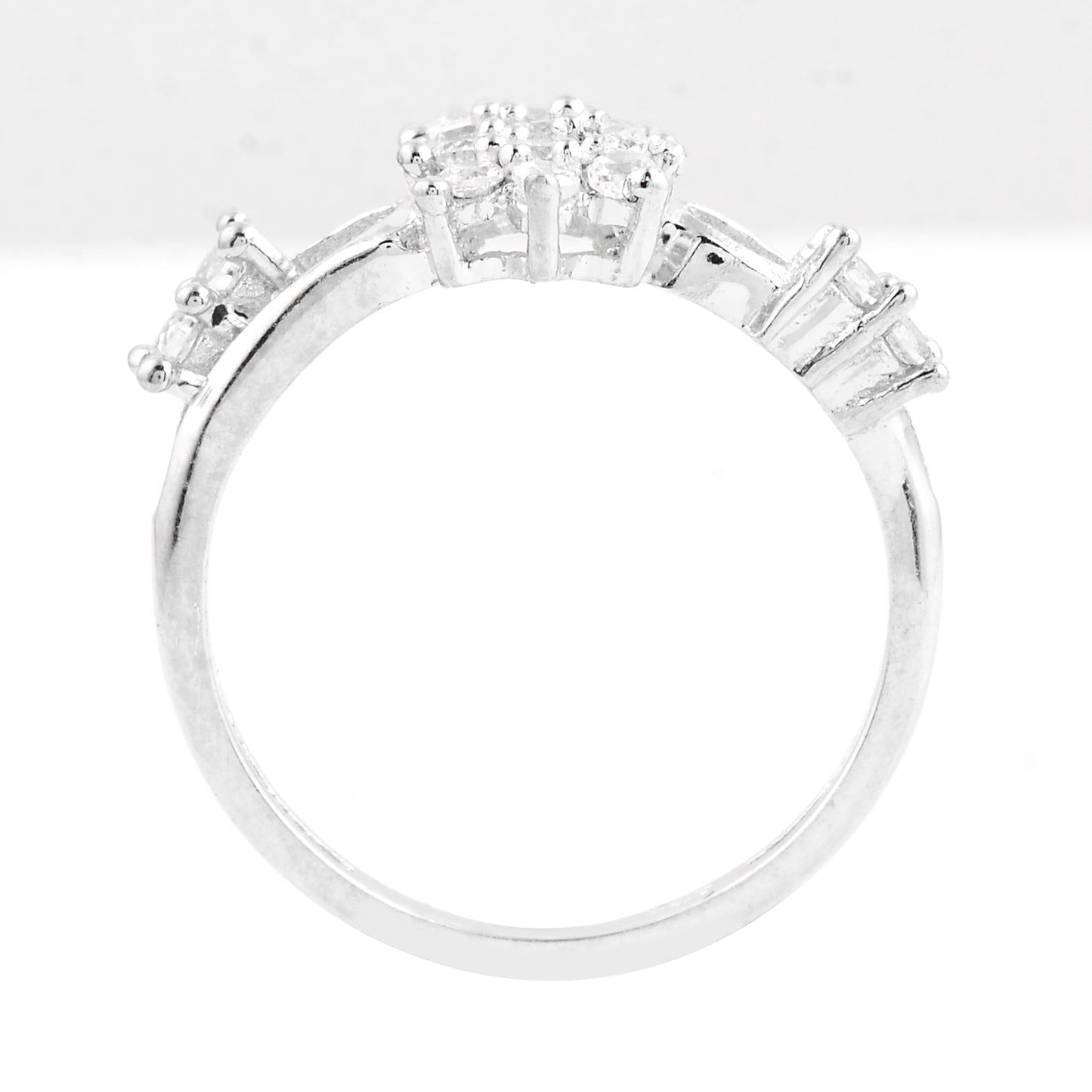 1.45 Ct Cubic Zirconia 925 Sterling Silver Ring