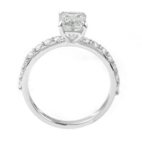 2.17 Carats Lab Grown Diamond 14K Gold Ring