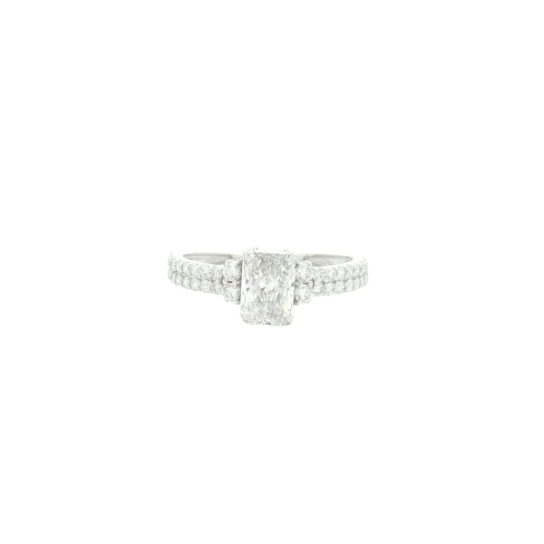 1.57 Carats Lab Grown Diamond 14K Gold Ring