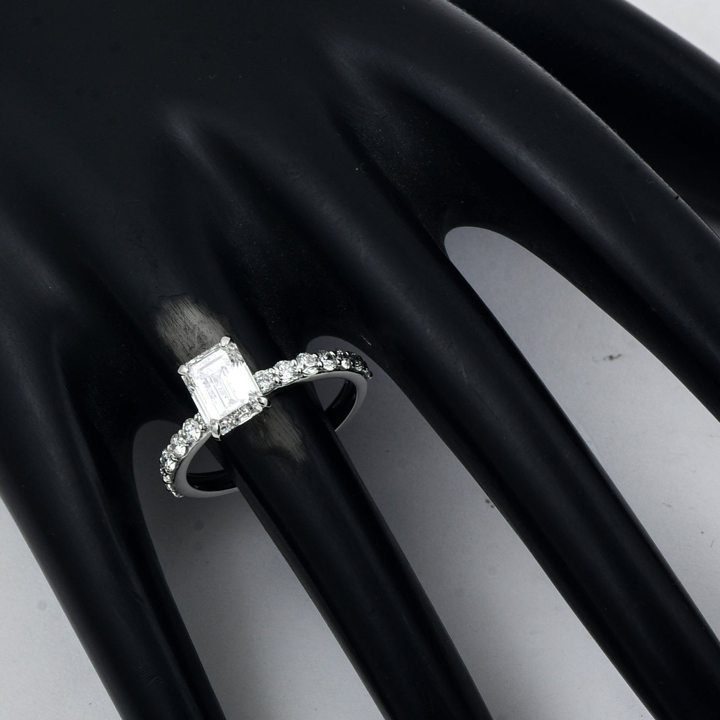 2.17 Carats Lab Grown Diamond 14K Gold Ring