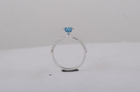 1.47 Carats Blue Lab Grown Diamond 14K Gold Ring