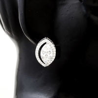 6.33 Carat Lab Grown Diamond 14K Gold Earrings
