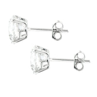 4.09 Carats Lab Grown Diamond 14K Gold Earrings