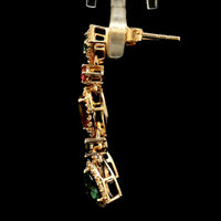 1.76 Ct Pear Tourmaline 14K Gold Earrings