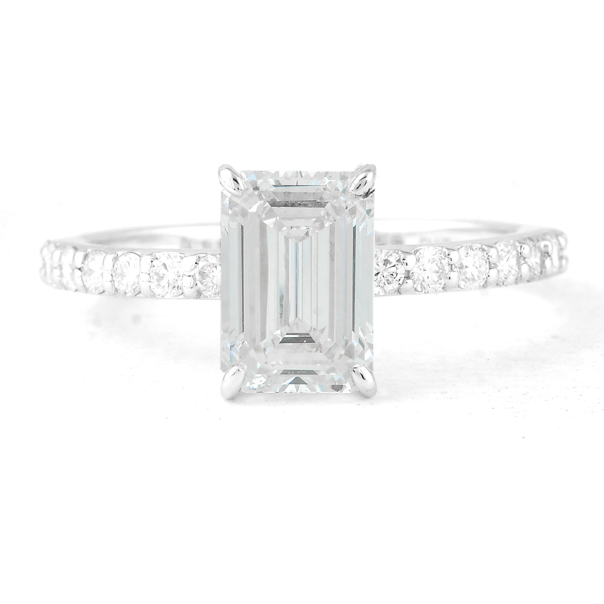 2.39 Carats Lab Grown Diamond 14K Gold Ring