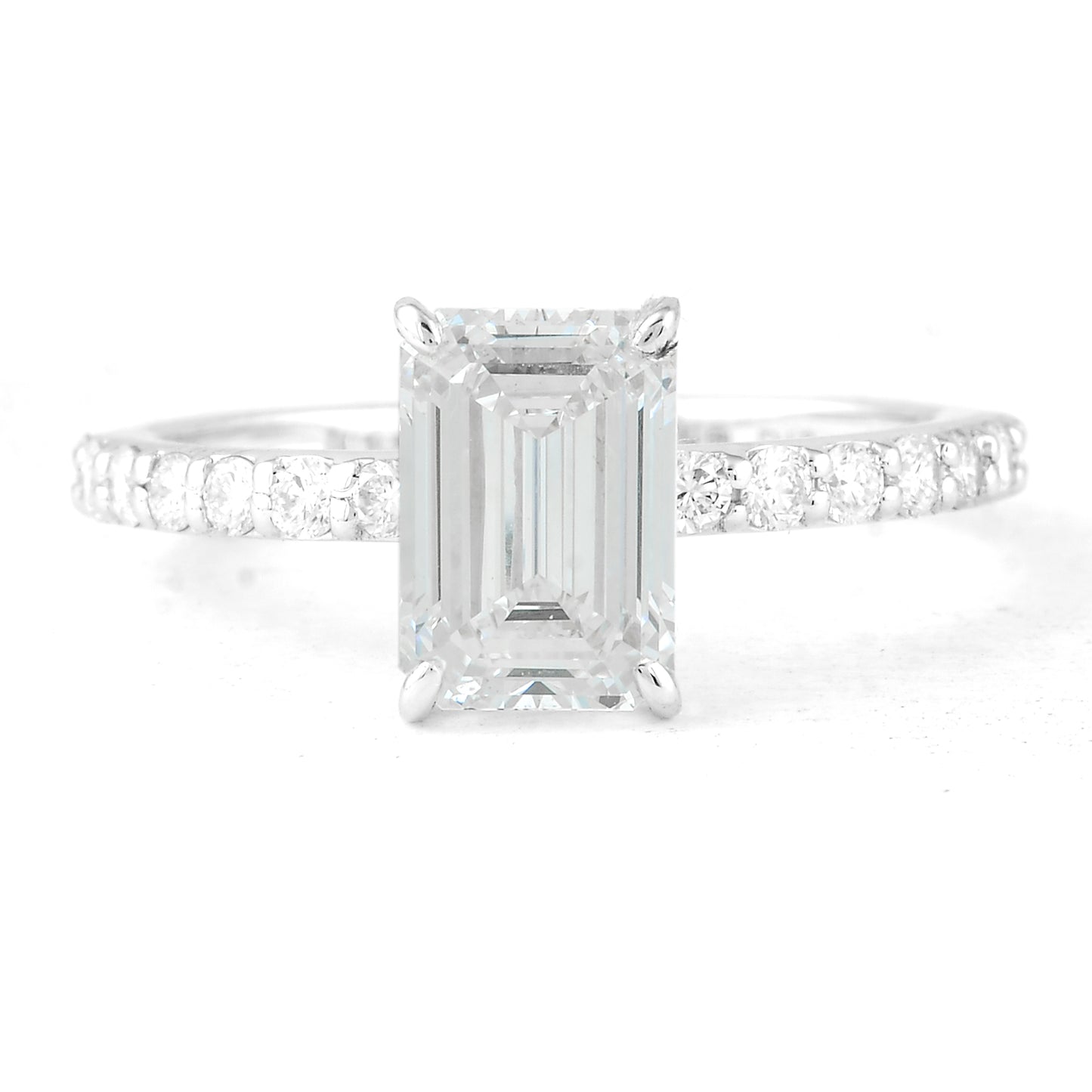 2.39 Carats Lab Grown Diamond 14K Gold Ring