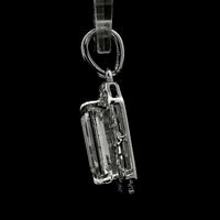 2.63 Carats Lab Grown Diamond 14K Gold Pendant