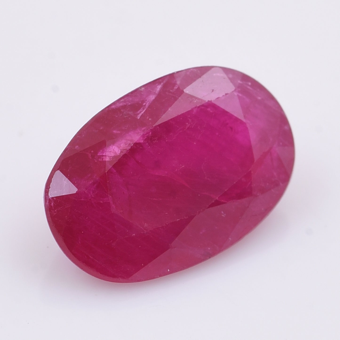 1.9 Natural Corundum Ruby Oval Mixed Cut Gemstone