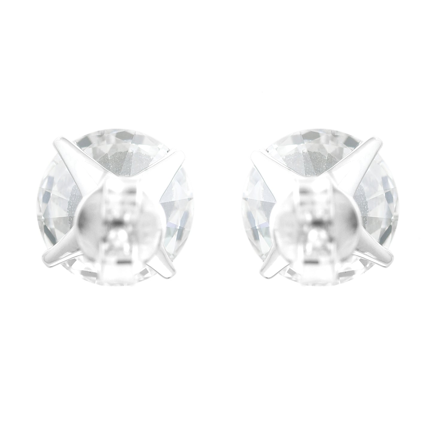 3.41 Carats Lab Grown Diamond 14K Gold Earrings