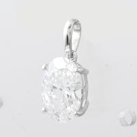2.02 Carats Lab Grown Diamond 14K Gold Pendant