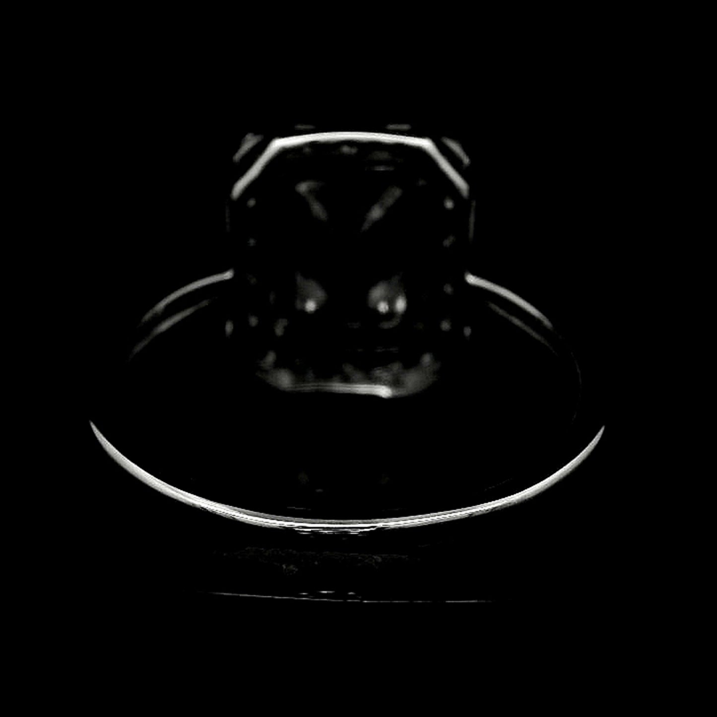 3.11 Carats Lab Grown Diamond 14K Gold Ring