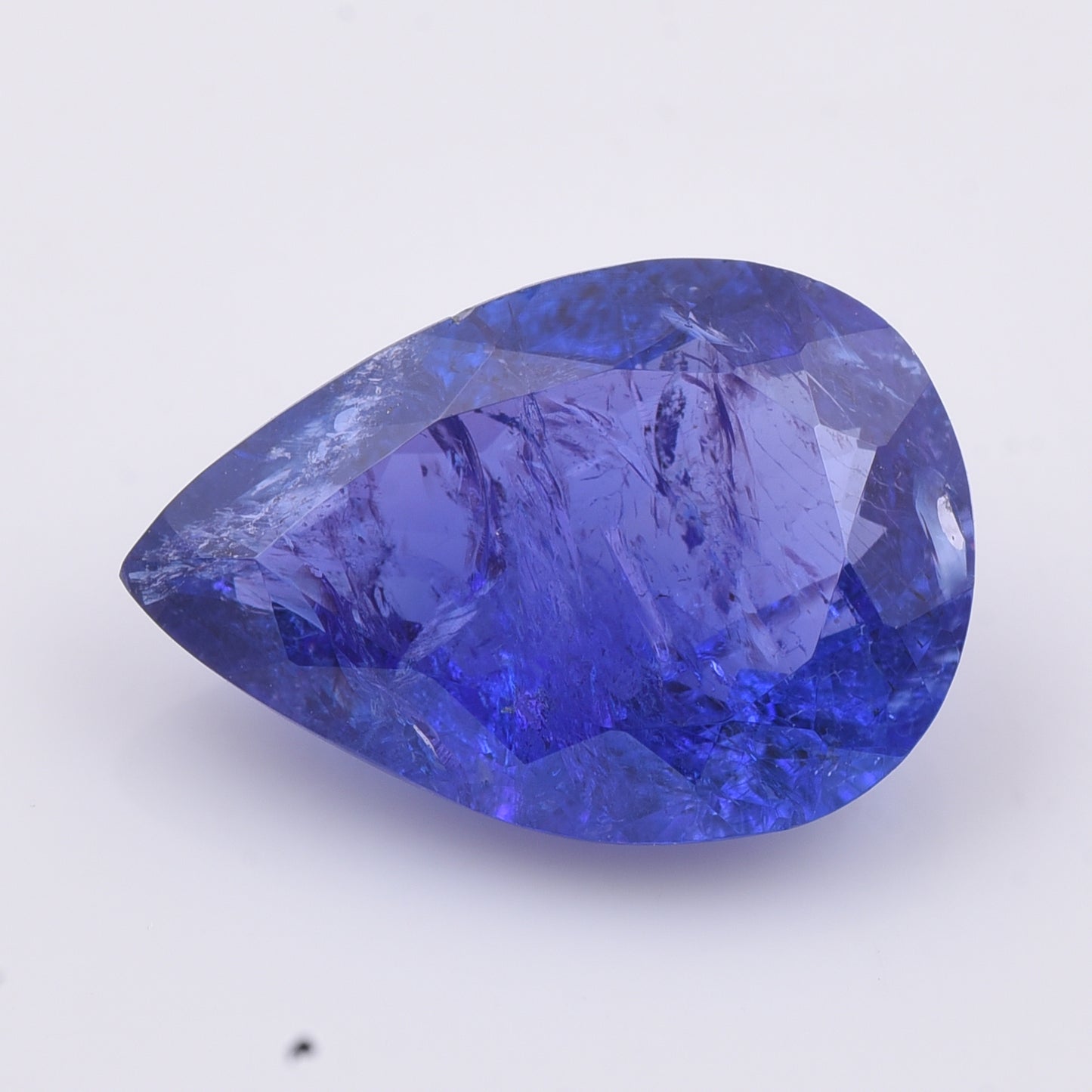 5.22 Natural Zoisite Tanzanite Pear Mixed Cut Gemstone
