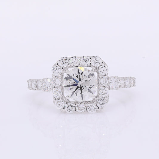2.03 Carats Lab Grown Diamond 14K Gold Ring
