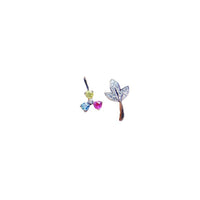 Multi Colored Tourmaline 925 Sterling Silver Ring