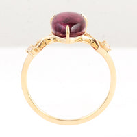 3.14 Ct Pear Tourmaline 14K Gold Ring