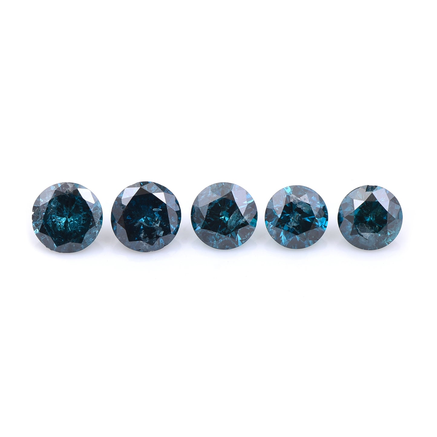 1.04 Blue Diamond Round Loose Diamond
