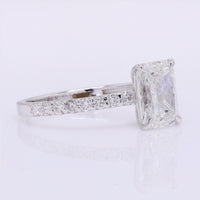 2.30 Carats Lab Grown Diamond 14K Gold Ring