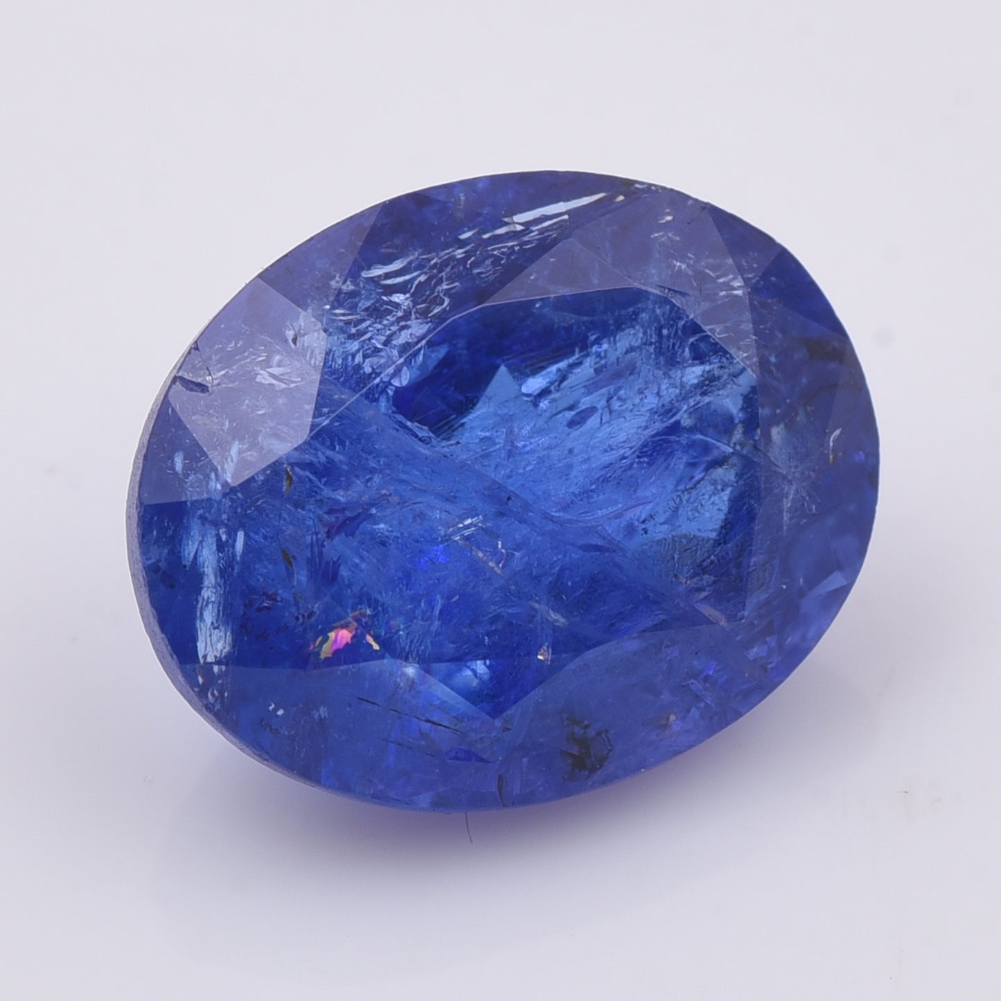 4.81 Natural Zoisite Tanzanite Oval Mixed Cut Gemstone