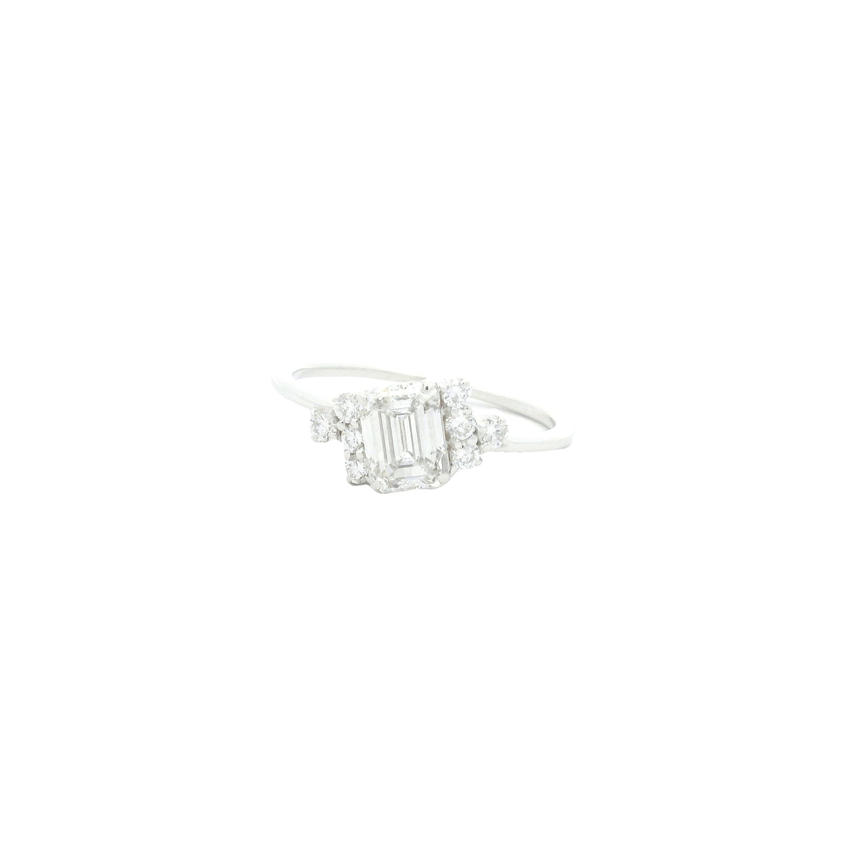 1.30 Carats Lab Grown Diamond 14K Gold Ring