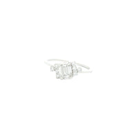 1.30 Carats Lab Grown Diamond 14K Gold Ring