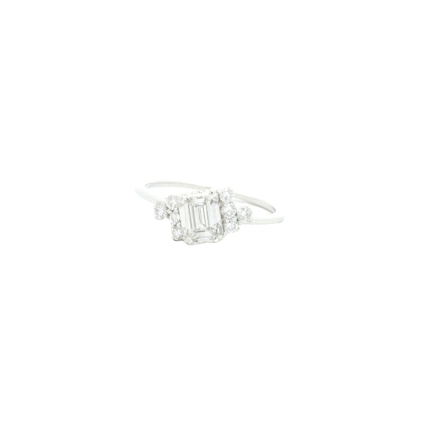 1.30 Carats Lab Grown Diamond 14K Gold Ring