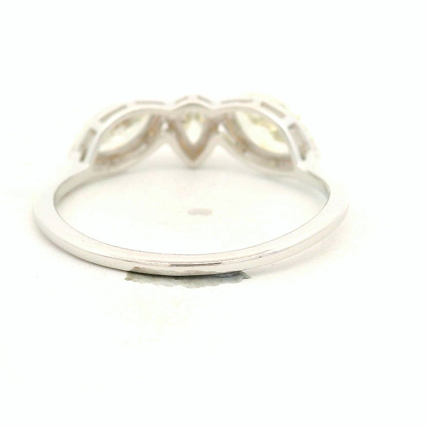 1.00 Ct Pear Diamond 14K Gold Ring