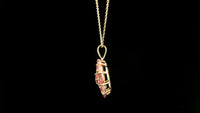 1.81 Ct Round Tourmaline 14K Gold Pendant