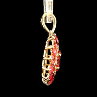 1.43 Ct Oval Tourmaline 14K Gold Pendant